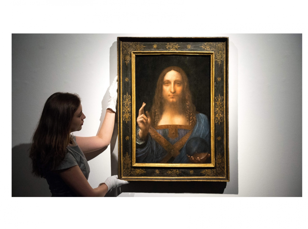 Πότε και από ποιον ολοκληρώθηκε ο "Salvator Mundi" του Leonardo da Vinci ?. 