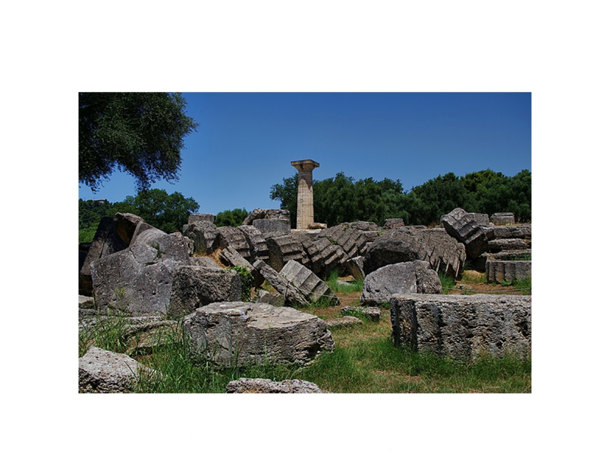 Τυχαία ανακάλυψη αρχαίου αναθήματος στην Ολυμπία.