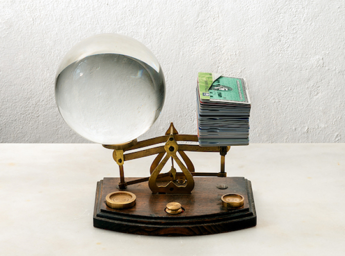 Δημοτική Πινακοθήκη Χανίων :  «Λυδία Δαμπασίνα, Red Line, Κόκκινη γραμμή, Ligne rouge»