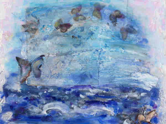 Μέγαρο Μουσικής Αθηνών : «Ο Κήπος του Επίκουρου» Έκθεση ζωγραφικής της Εριέττας Βορδώνη.